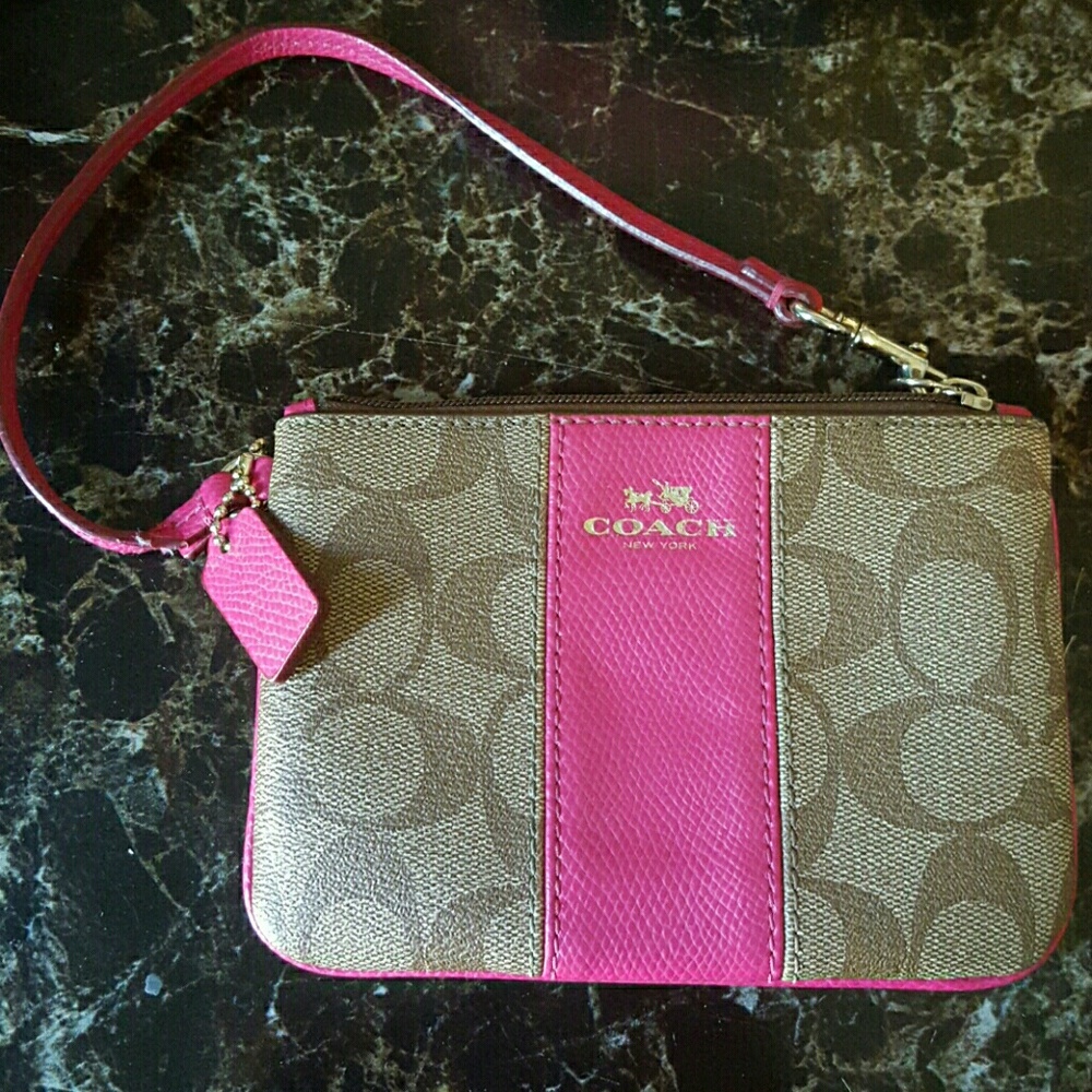 Coach wristlet